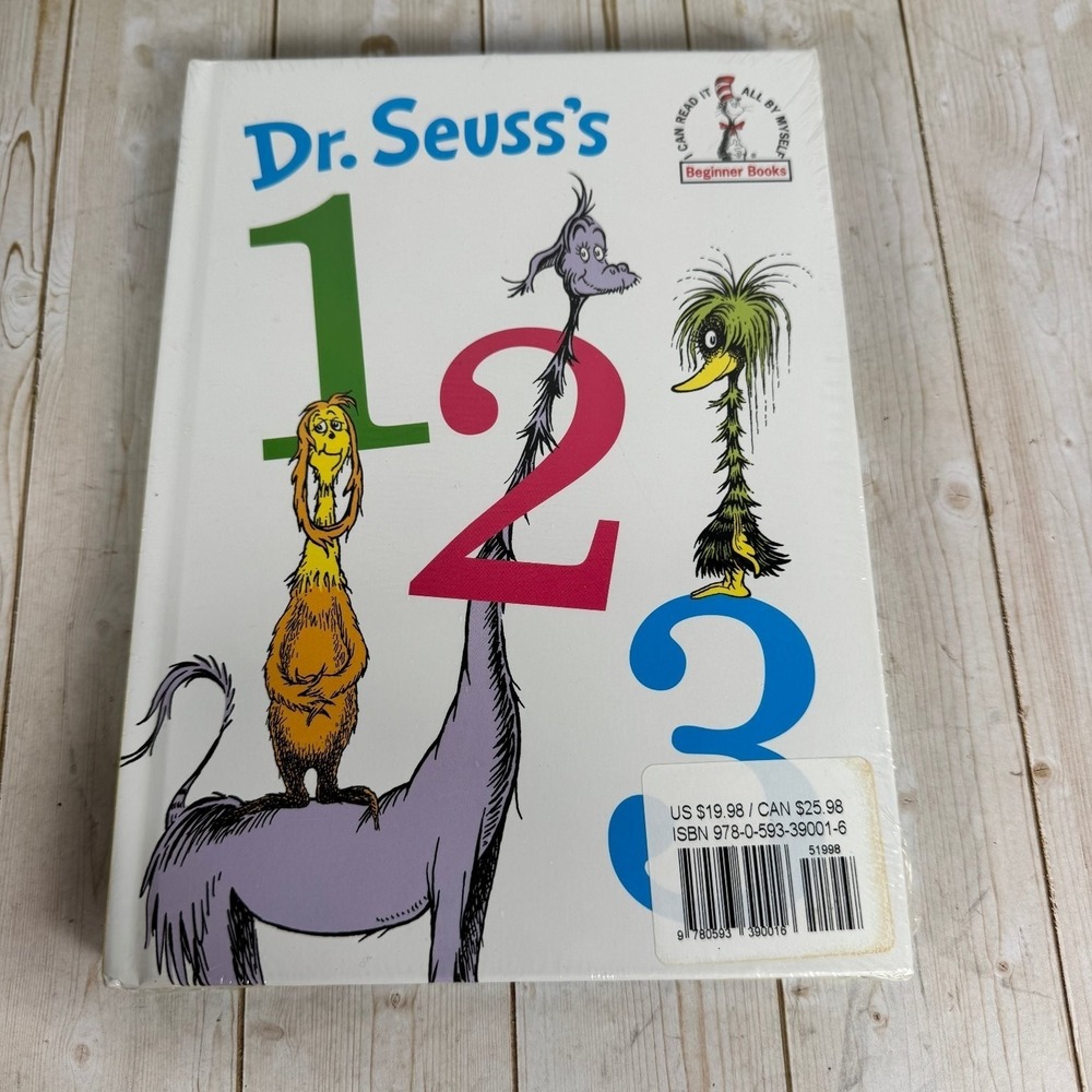 Dr. Seuss 1 2 3 & Are You My Mother Sealed Hardcover 2022 Beginner Books